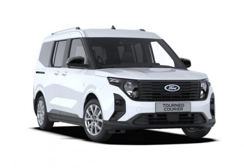Ford Tourneo Courier 1.0 Ecoboost Titanium Powershift (bianco)